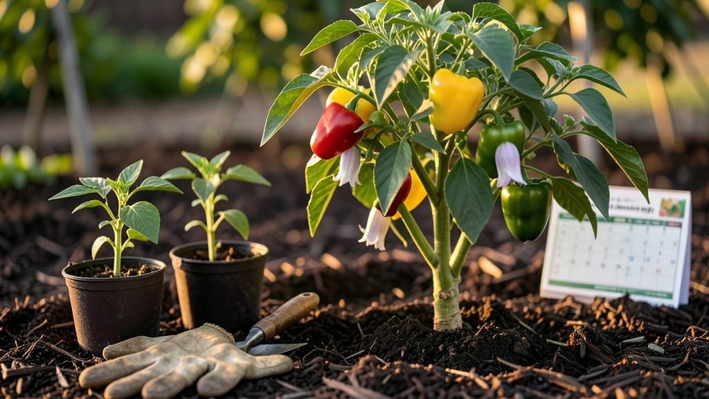When to Plant Bell Peppers in Arkansas: Heat-Tolerant Varieties & Frost-Free Countdown