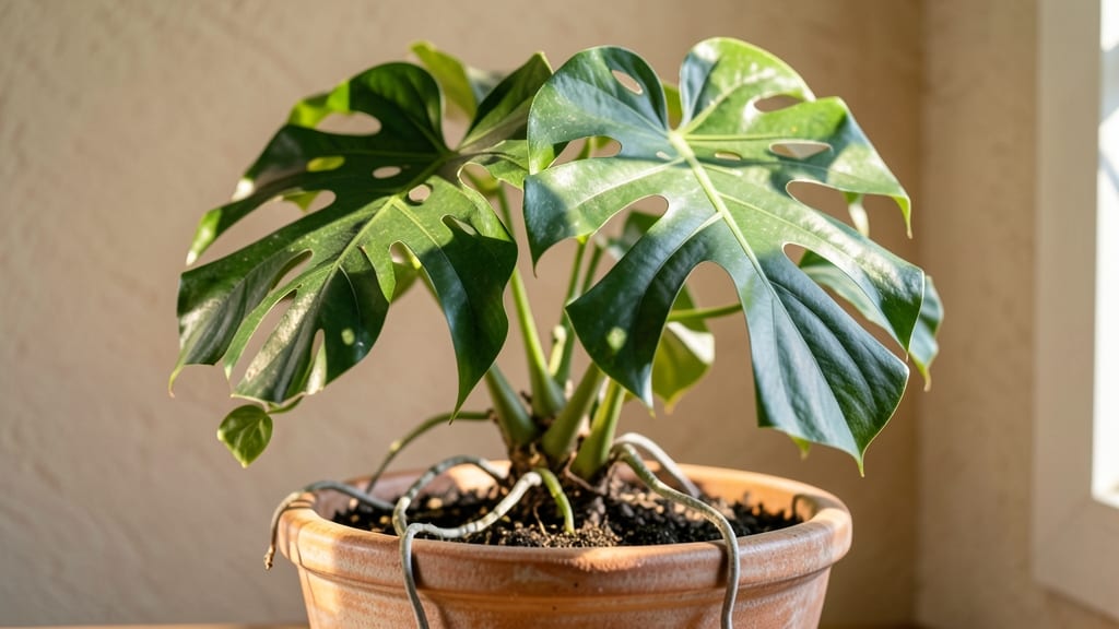 Monstera Plant Light Needs: Exact Sunlight Rules for Leaf Splits & Growth
