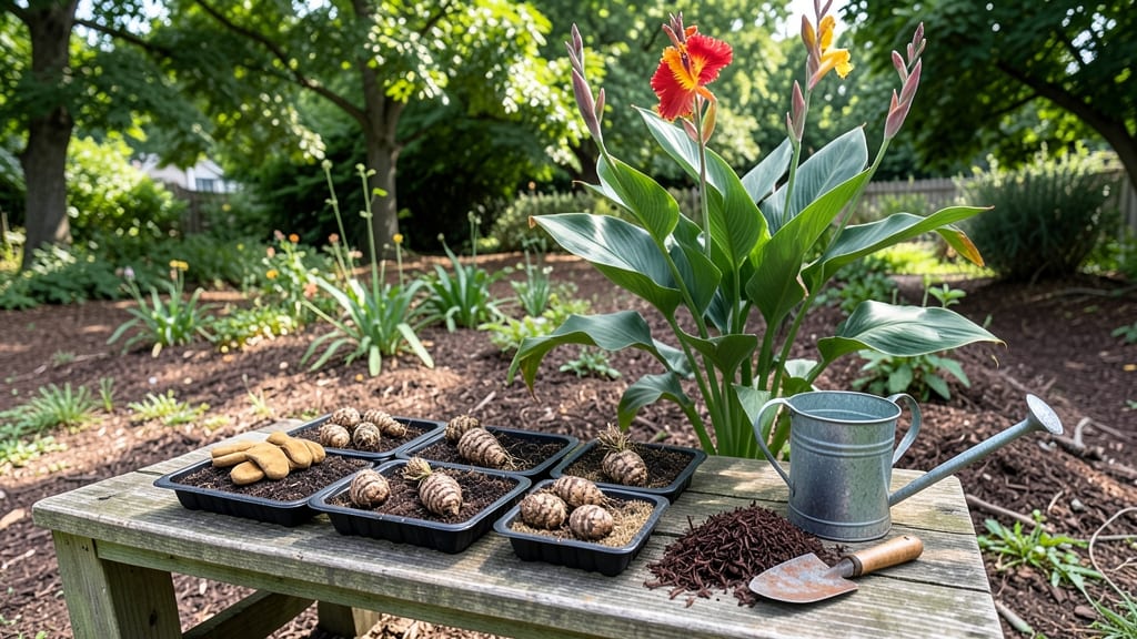 When to Plant Cannas in Zone 7: Soil Temps & Frost-Free Timing for Bold Blooms