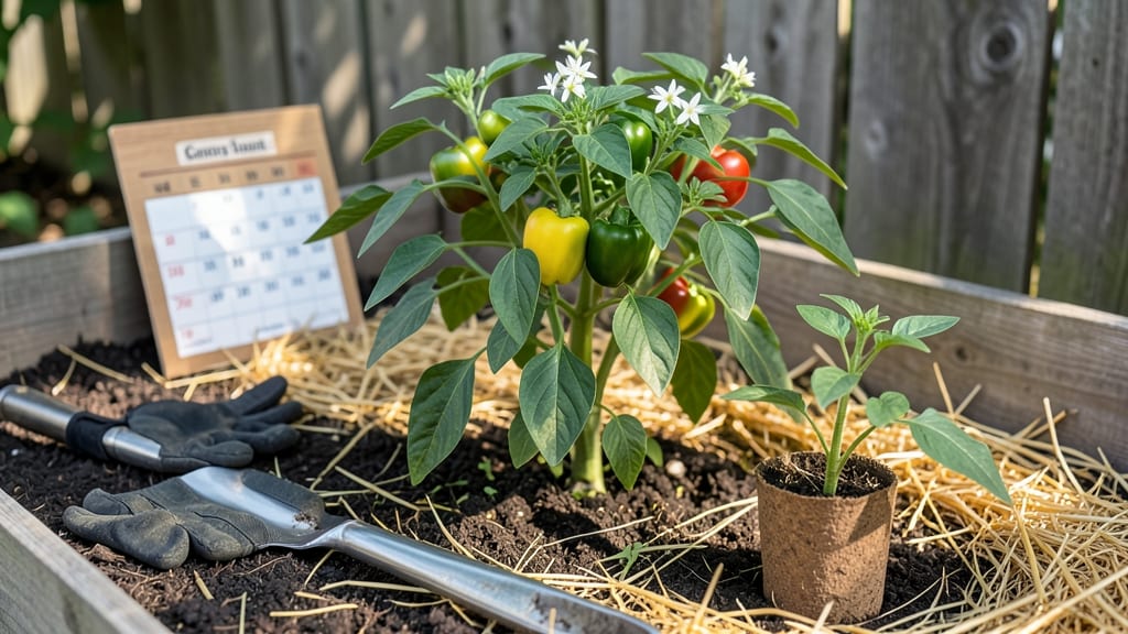 When to Plant Bell Peppers in Virginia: Frost-Free Timeline by Microclimate Zones