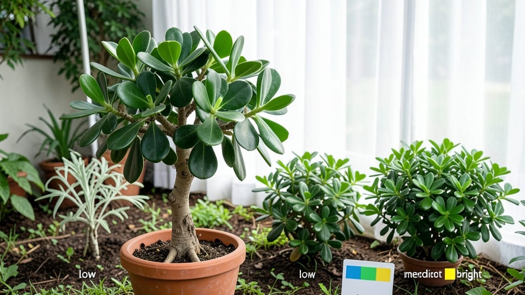 How Much Light Does a Jade Plant Require: Sunlight Needs for Thriving Growth