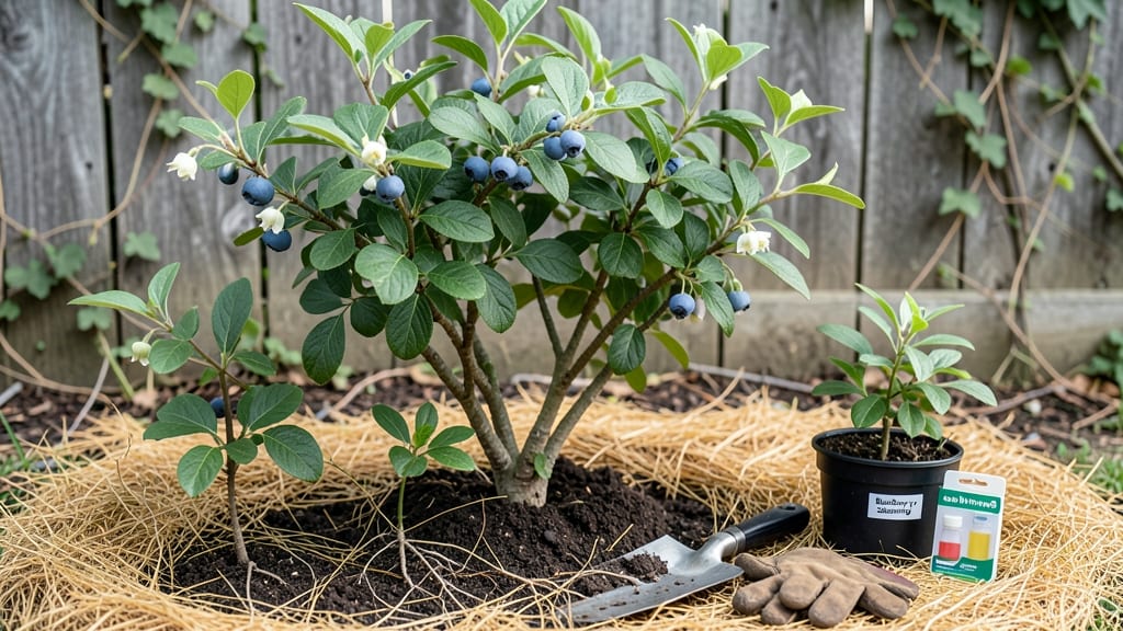 When to Plant Blueberry Bushes in Alabama: USDA Zone 7b-8a Guide for Acid-Loving Success