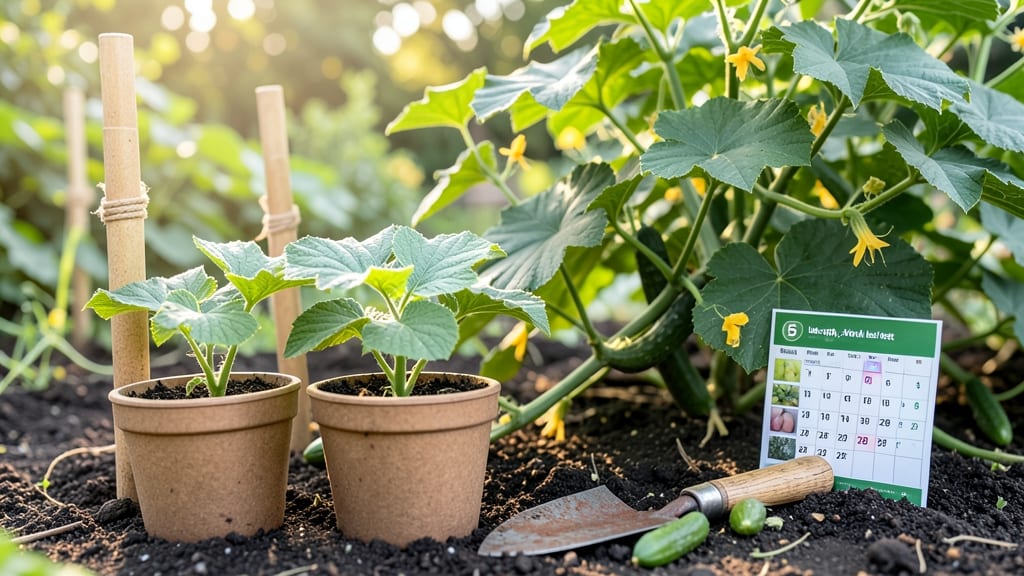 When to Plant Cucumbers in Zone 5: Soil Temp & Frost-Proof Timeline
