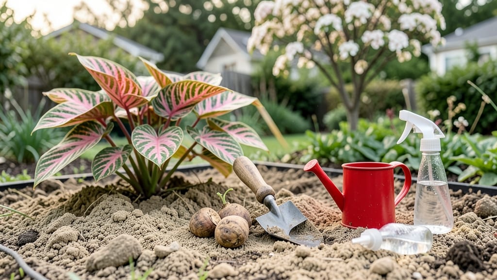 When to Plant Caladium Bulbs in Zone 7: Spring Warmth Triggers for Vibrant Foliage