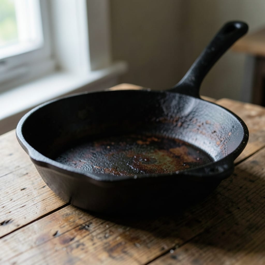 The cast iron skillet