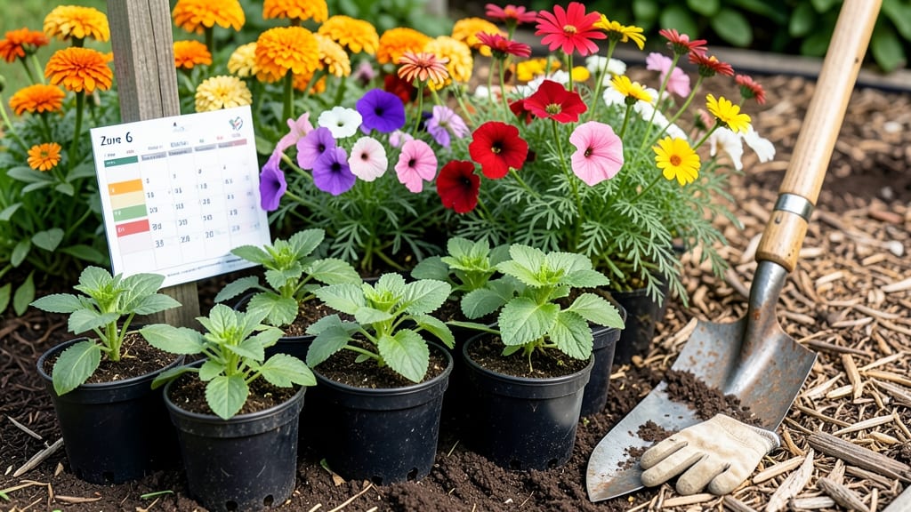 When to Plant Annuals in Zone 6: Frost-Free Timeline by Variety Type