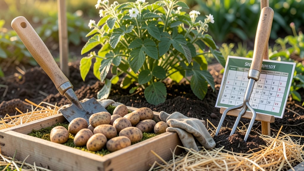 When Do You Plant Potatoes in Oklahoma: Chill-Hour Matching Guide for Zero Bolt Risk